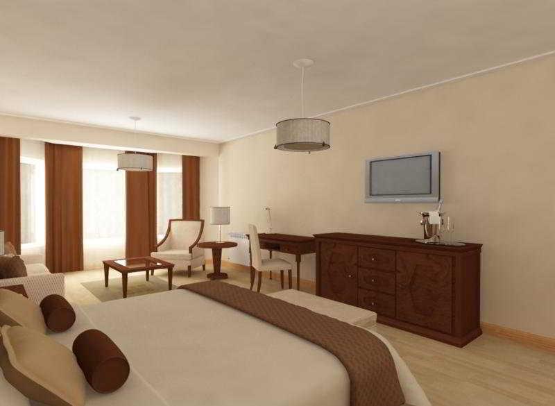 فندق أجنحة وسبا ألما ديل لاغو سان كارلوس دي باريلوتشي المظهر الخارجي الصورة A 3D rendering of a hotel room
